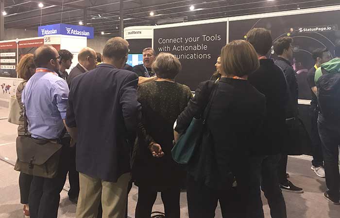 Booth G1 at Atlassian Summit Europe