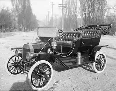 The Ford Model T revolutionized production.