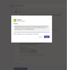 Add context to your messages in Microsoft Teams