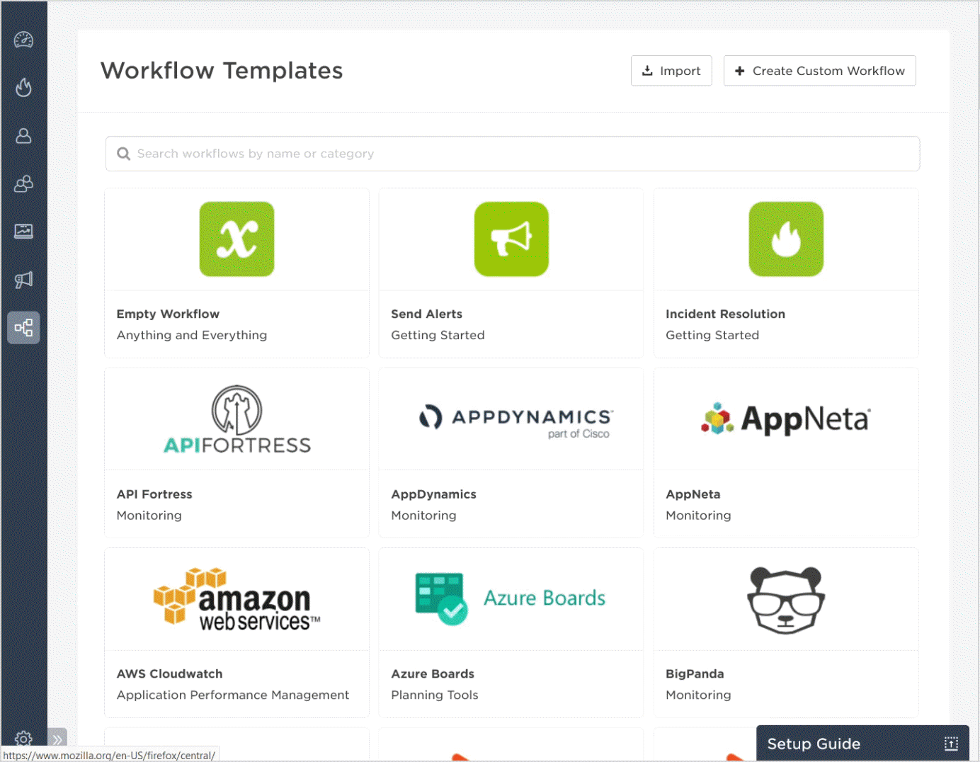 xMatters pre-built workflows