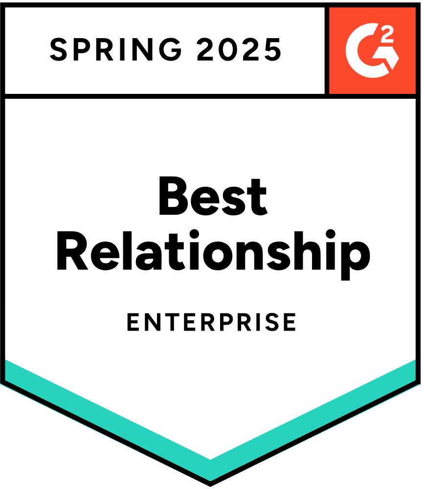 best relationship 2025 Spring G2 award