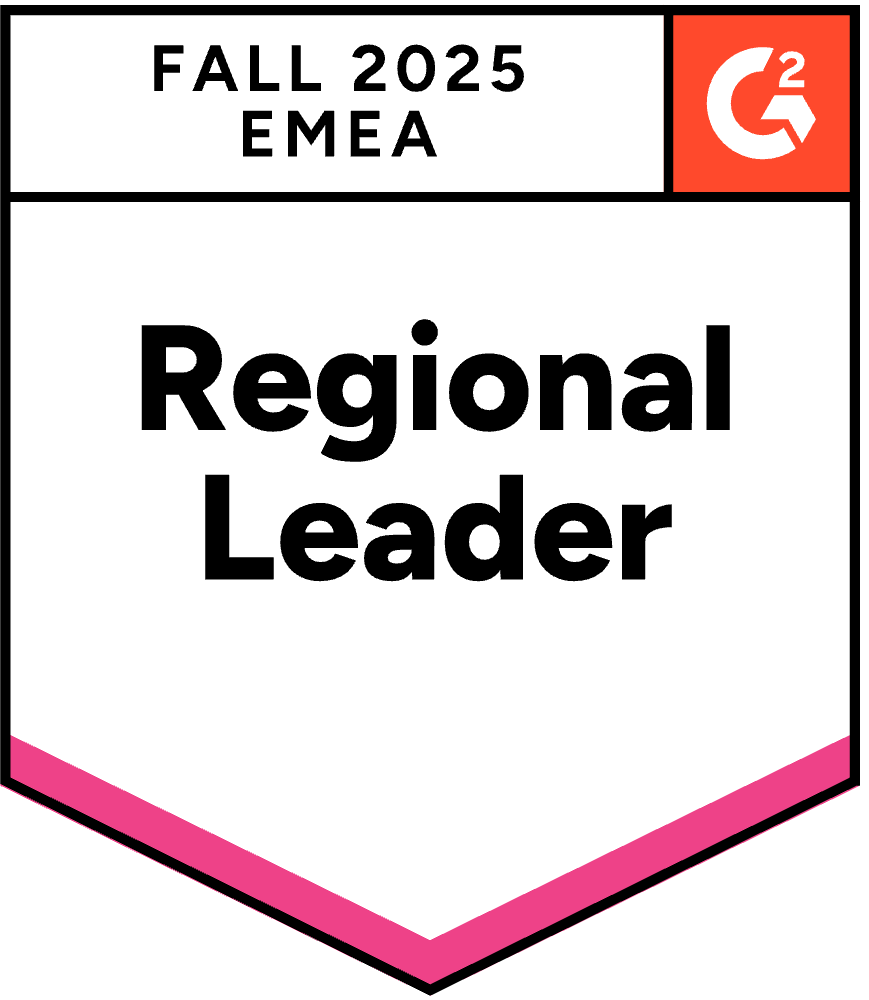 IT Alerting Leader EMEA Leader 2025 Fall G2 award