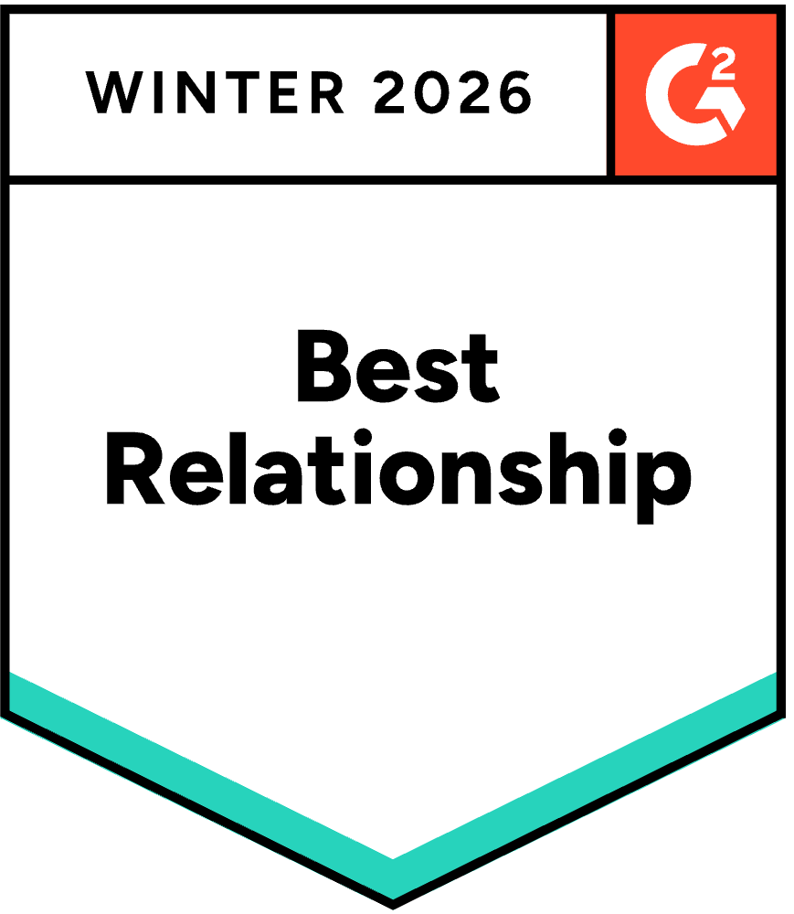 IT alerting Best Relationships 2025 Winter G2 award