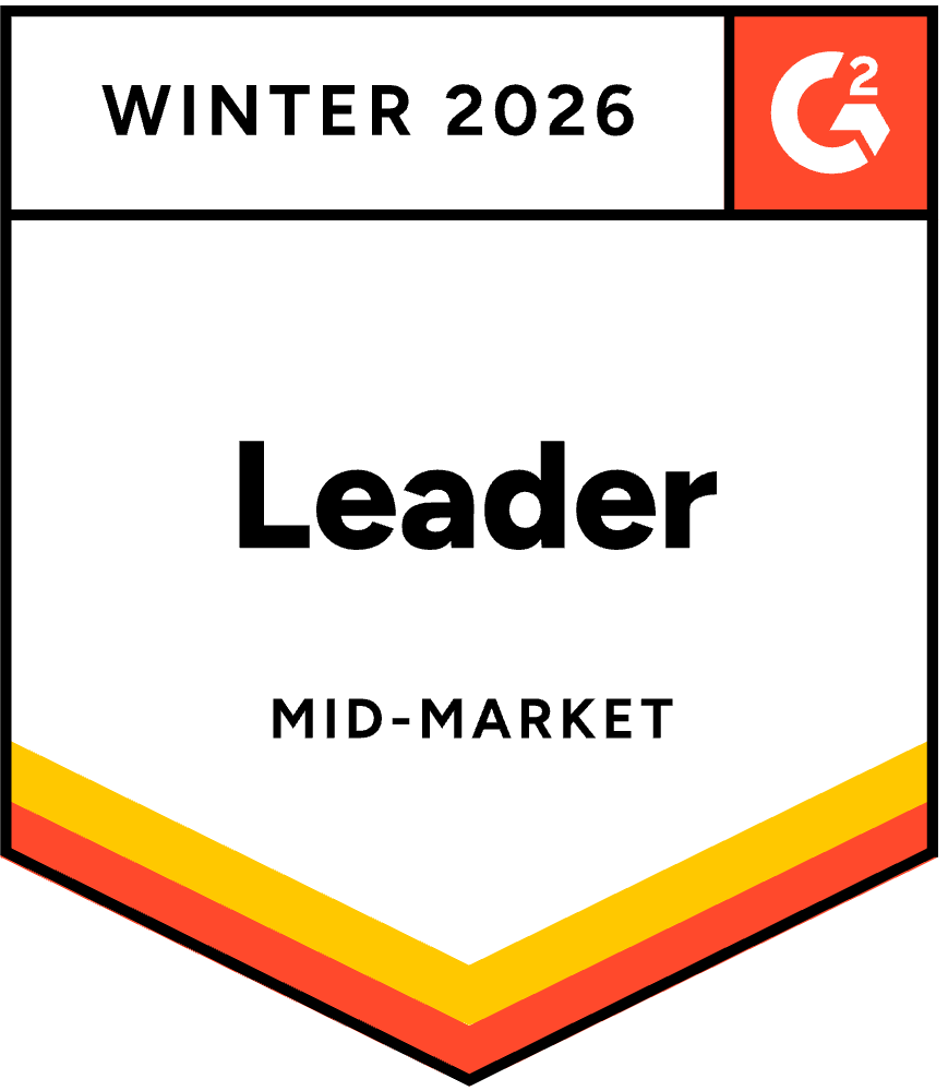 IT alerting Leader - Mid-market 2025 Winter G2 award