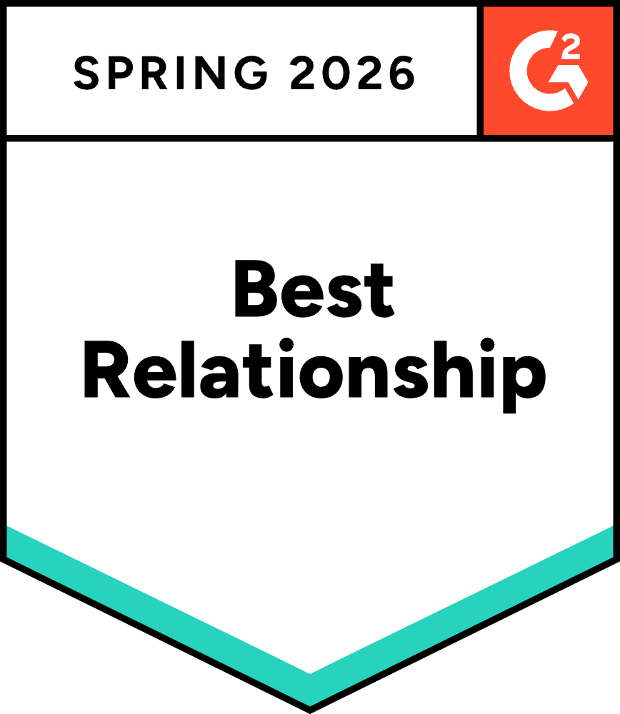 Incident Management Best Relationship 2026 G2 award