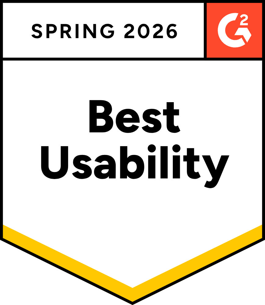 ServiceNow Store Apps Best Usability 2026 G2 award