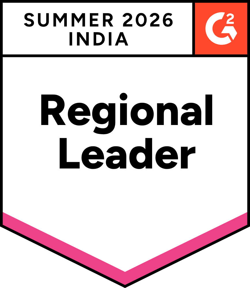 Incident Management India Leader 2026 G2 award