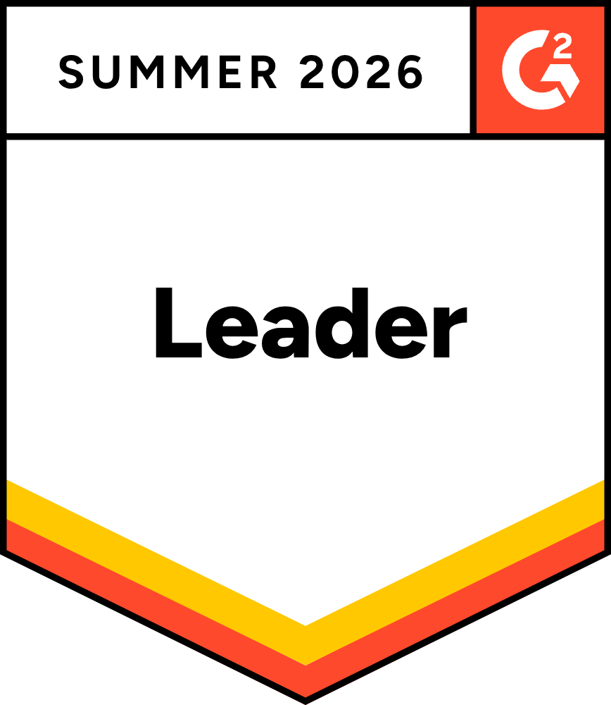Incident Management Leader 2026 G2 award