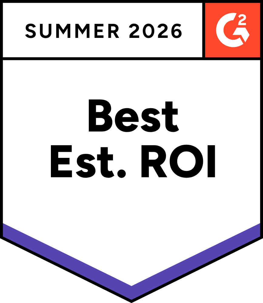 ServiceNow Store Apps Best Estimated ROI 2026 G2 award